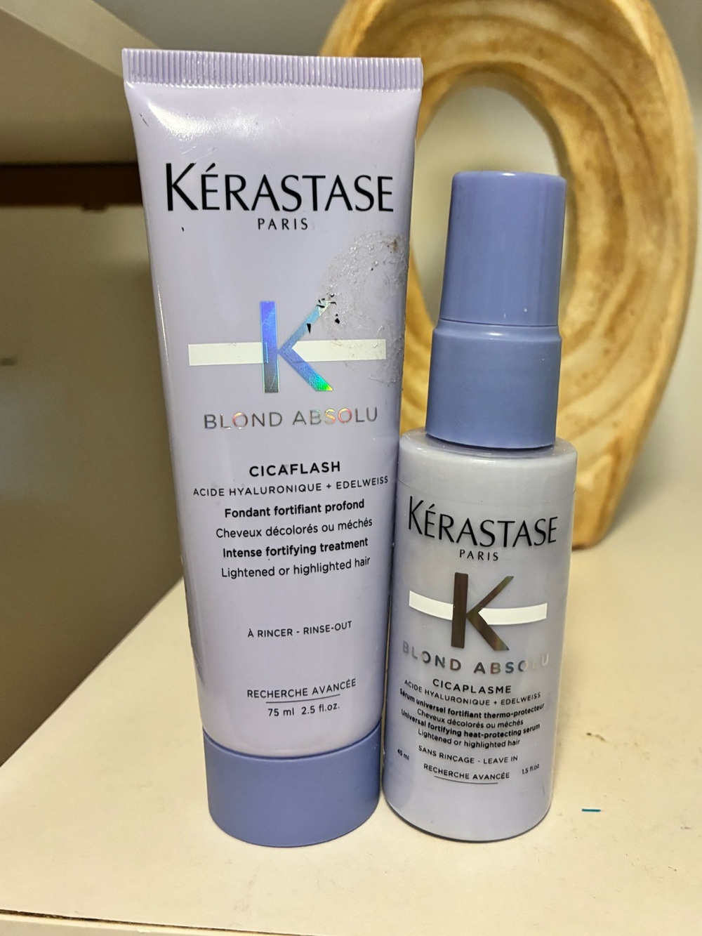 Kérastase Blond Absolu Cicaflash 75mL + Cicaplasme 45mL Hair Care Duo